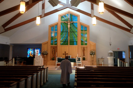 St Joan of Arc, Orleans, MA (Interior)