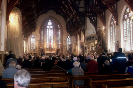 St Walburge Shrine, Preston (Nave)