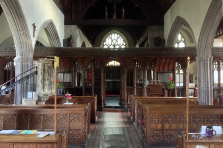 St James, Swimbridge (Interior)