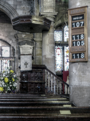 Holy Trinity/St Mary, Berwick (Pulpit)