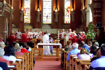 Holy Trinity Pro-Cathedral, Brussels (Interior)