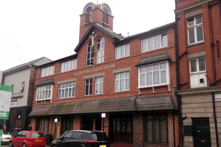 Blessed Sacrament Shrine, Liverpool (Exterior)