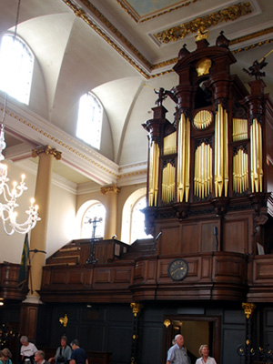 St James Garlickhythe, London (Organ)