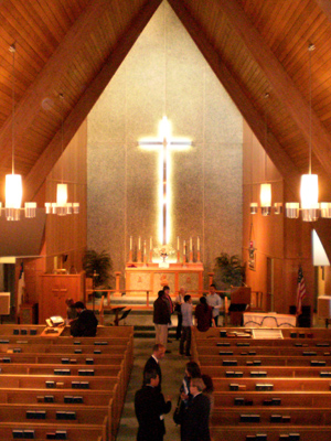 Christ for All Nations, San Francisco (Interior)