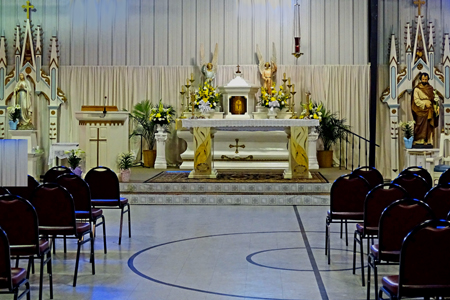 San Miguel Mission, Socorro, NM (Interior)