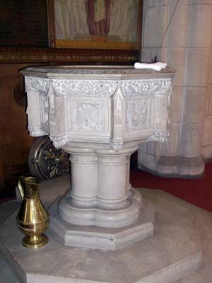 St Nicholas, Wallasey (Font)