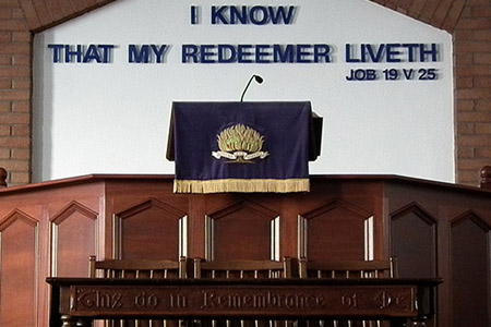 Knox Memorial Free Presbyterian, Belfast (Interior)