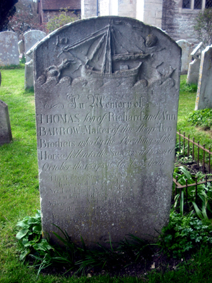 Holy Trinity, Bosham (Tombstone)