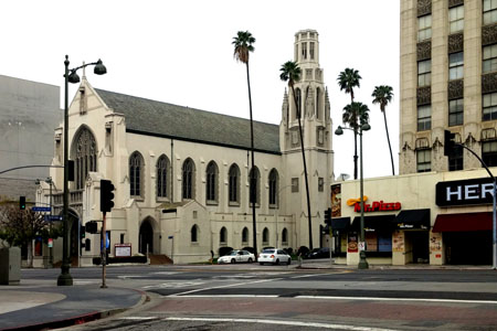 St James in the City, Los Angeles (exterior)