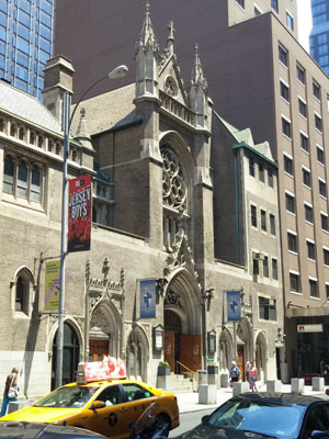 St Malachy's, New York (Exterior)