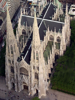 St Patrick's Cathedral, New York (Exterior)