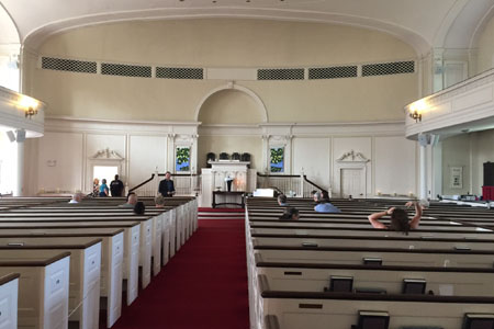 First Parish, Cambridge, MA (Interior)