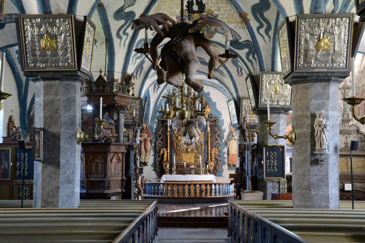 Brahekyrkan, Visingso Island, Sweden (Interior)