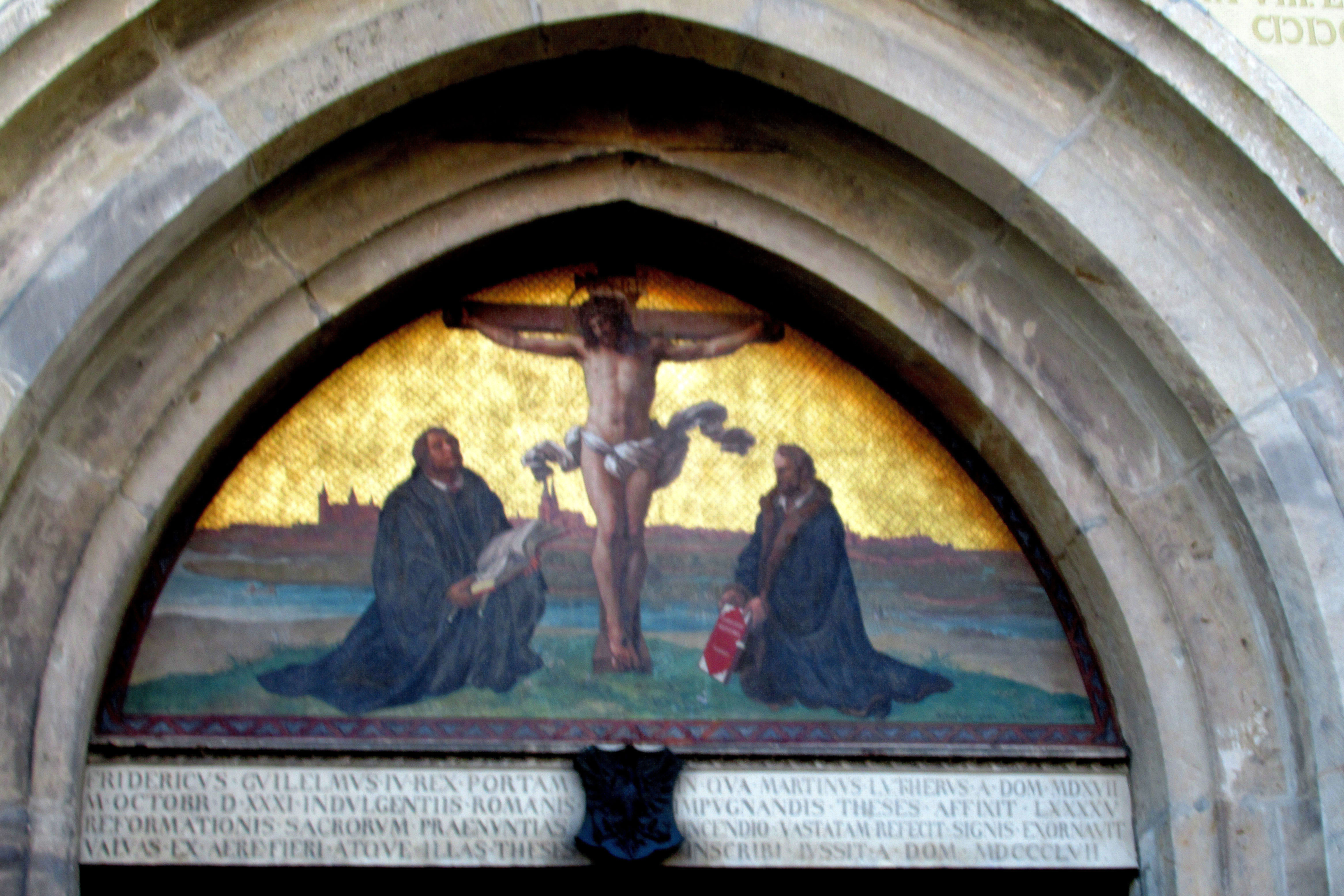 Castle Church, Wittenberg (Tympanum)