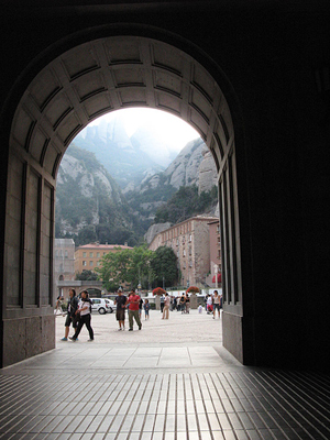 Abbey of Our Lady, Montserrat, Catalonia, Spain