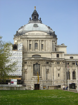 Methodist Central Hall, Westminster, London