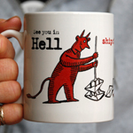 see you in hell mug