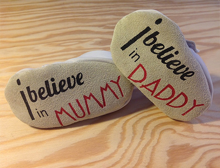 Baby Atheist shoes