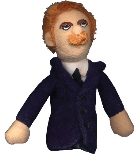 Friedrich Nietzsche finger puppet